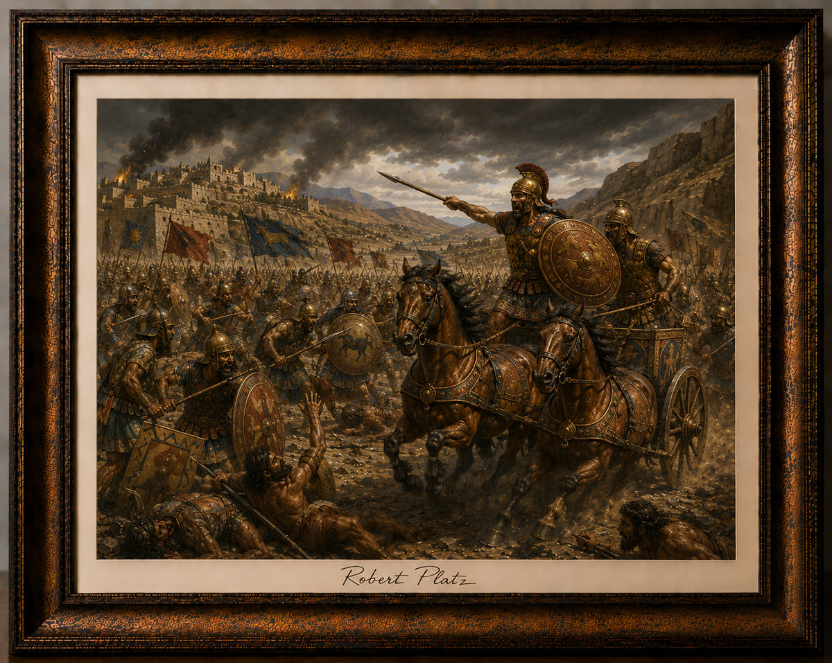 Ancient Battlefield Chariot Charge