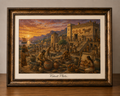 Ancient Harbor Village at Sunset 2