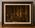 Ancient Temple Offering Ritual