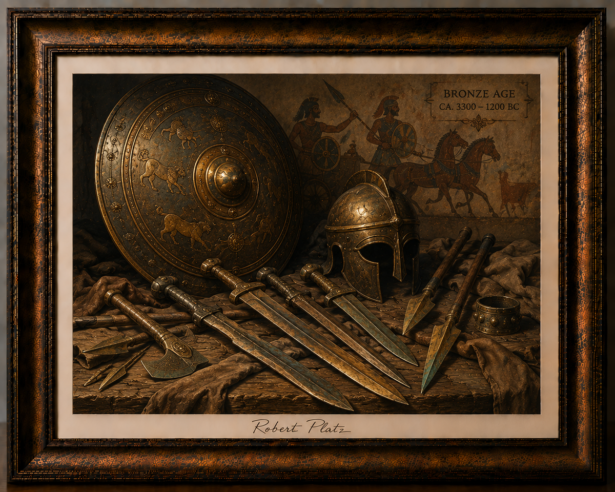 Bronze Age Armory Still Life