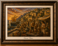 Warm Mediterranean Harbor Marketplace